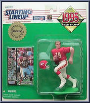 Joe Montana (Midwest Convention) from Starting Lineup - Football - 1995 Series manufactured by Kenner [Front]