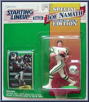 Joe Namath (Collector Club) from Starting Lineup - Football - 1994 Series manufactured by Kenner [Front]