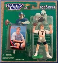 John Elway from Starting Lineup - Football - 1998 Series manufactured by Kenner [Front]