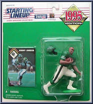Johnny Johnson from Starting Lineup - Football - 1995 Series manufactured by Kenner [Front]