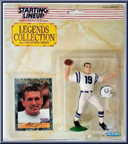Johnny Unitas from Starting Lineup - Football - Legends Collection manufactured by Kenner [Front]