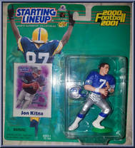 Jon Kitna from Starting Lineup - Football - 2000 Series manufactured by Kenner [Front]