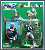 Kerry Collins from Starting Lineup - Football - 1998 Series manufactured by Kenner [Front]