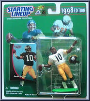 Kordell Stewart from Starting Lineup - Football - 1998 Series manufactured by Kenner [Front]