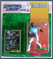 Lorenzo White from Starting Lineup - Football - 1994 Series manufactured by Kenner [Front]