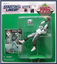 Michael Irvin from Starting Lineup - Football - 1995 Series manufactured by Kenner [Front]