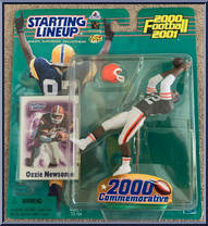 Ozzie Newsome (Commemorative) from Starting Lineup - Football - 2000 Series manufactured by Kenner [Front]