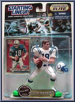 Peyton Manning from Starting Lineup - Football - Elite - 2000 manufactured by Kenner [Front]