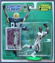 Randy Moss from Starting Lineup - Football - 2000 Series manufactured by Kenner [Front]