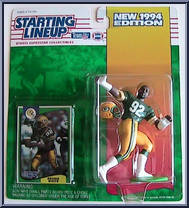 Reggie White from Starting Lineup - Football - 1994 Series manufactured by Kenner [Front]