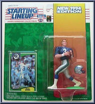 Rick Mirer from Starting Lineup - Football - 1994 Series manufactured by Kenner [Front]