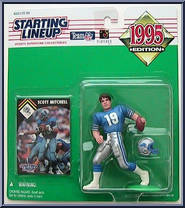 Scott Mitchell from Starting Lineup - Football - 1995 Series manufactured by Kenner [Front]