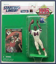 Shannon Sharpe from Starting Lineup - Football - 1995 Series manufactured by Kenner [Front]