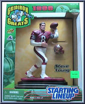 Steve Young from Starting Lineup - Football - Gridiron Greats - 1998 manufactured by Kenner [Front]