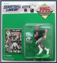 Troy Aikman from Starting Lineup - Football - 1995 Series manufactured by Kenner [Front]