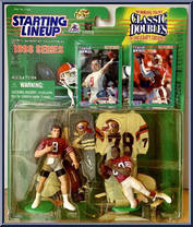 Steve Young / Jerry Rice Action Figure