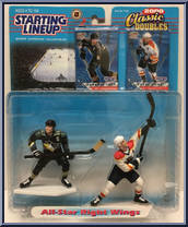 Jaromir Jagr / Pavel Bure from Starting Lineup - Hockey - Classic Doubles - 2000 manufactured by Kenner [Front]