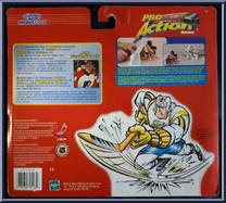 John Vanbiesbrouck from Starting Lineup - Pro Action - Hockey - Deluxe manufactured by Kenner [Back]