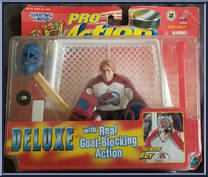 Patrick Roy from Starting Lineup - Pro Action - Hockey - Deluxe manufactured by Kenner [Front]