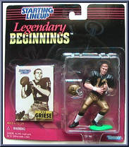 Bob Griese (Legendary Beginnings) from Starting Lineup - Timeless Legends - 1998 Series manufactured by Kenner [Front]