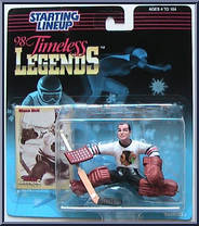 Glenn Hall from Starting Lineup - Timeless Legends - 1998 Series manufactured by Kenner [Front]