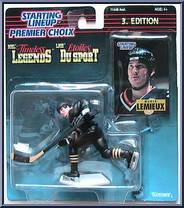 Mario Lemieux from Starting Lineup - Timeless Legends - 1998 Series manufactured by Kenner [Front]