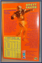 Brett Favre from Starting Lineup - Wheaties - Series 1 manufactured by Kenner [Back]