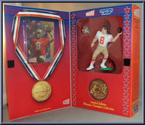 Steve Young from Starting Lineup - Wheaties - Series 1 manufactured by Kenner [Front]