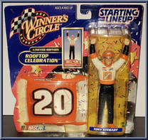 Tony Stewart from Starting Lineup - Winner's Circle - 2000 Series manufactured by Kenner [Front]
