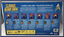 Classic Collector Figure Set from Star Trek - Classic - Box Sets manufactured by Playmates [Back]