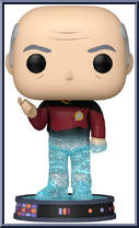 Jean-Luc Picard (Transporter) (Glitter) from Star Trek - Pop! Plus manufactured by Funko [Loose]