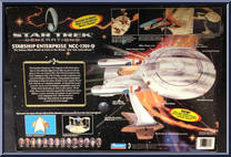 Starship Enterprise NCC-1701-D from Star Trek - Generations - Accessories manufactured by Playmates [Back]