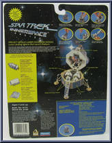 Project Apollo Lunar Excursion Module from Star Trek - Innerspace - Mini Playsets manufactured by Playmates [Back]
