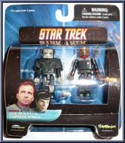 Gul Dukat / Commander Sisko from Star Trek - Minimates - 2" Scale - Series 5 manufactured by Diamond Select [Front]