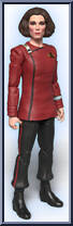 Captain Garrett from Star Trek - Next Generation manufactured by Nacelle Company [Loose]