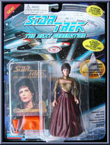 Lwaxana Troi from Star Trek - Next Generation - Series 3 manufactured by Playmates [Front]
