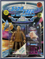 Dr. Noonian Soong (with Pog) from Star Trek - Next Generation - Series 3 manufactured by Playmates [Front]