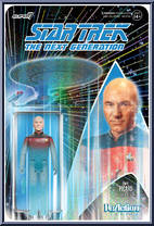 Captain Picard (Transporter) (Glitter) from Star Trek - Next Generation - ReAction Figures manufactured by Super7 [Front]
