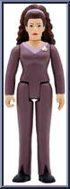 Counselor Troi from Star Trek - Next Generation - ReAction Figures manufactured by Super7 [Loose]