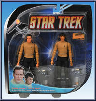 Where No Man Has Gone Before (Captain James T. Kirk / Spock) from Star Trek - Original Series - Dilithium Collection manufactured by Diamond Select [Front]