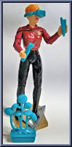 Captain Beverly Picard from Star Trek - Warp Factor - Series 2 manufactured by Playmates [Loose]