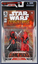 Carnor Jax & Kir Kanos (Crimson Empire) from Star Wars - 30th Anniversary Collection - Comic Packs manufactured by Hasbro [Front]