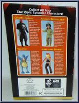 Jar Jar Binks from Star Wars - Kid's Collectible manufactured by Applause [Back]