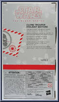 Clone Trooper from Star Wars - Black Series (2020) - Holiday manufactured by Hasbro [Back]