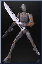 Commando Droid from Star Wars - Black Series (2020) - Clone Wars manufactured by Hasbro [Loose]