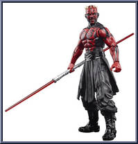 Darth Maul (Sith Apprentice) (50th Anniversary) (Fan Channel) from Star Wars - Black Series (2020) - Publishing Program manufactured by Hasbro [Loose]