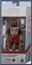 Mandalorian Warrior (Holiday Edition) from Star Wars - Black Series (2020) - Holiday manufactured by Hasbro [Front]