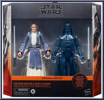 Obi-Wan Kenobi & Darth Vader (Concept Art) from Star Wars - Black Series (2020) - A New Hope manufactured by Hasbro [Front]