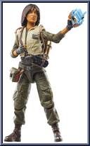 Osha Aniseya from Star Wars - Black Series (2020) - Acolyte manufactured by Hasbro [Loose]