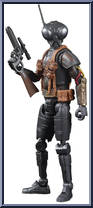 Q9-0 (Mandalorian) from Star Wars - Black Series (2020) - Mandalorian manufactured by Hasbro [Loose]